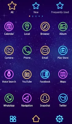 Neon Galaxy android App screenshot 2