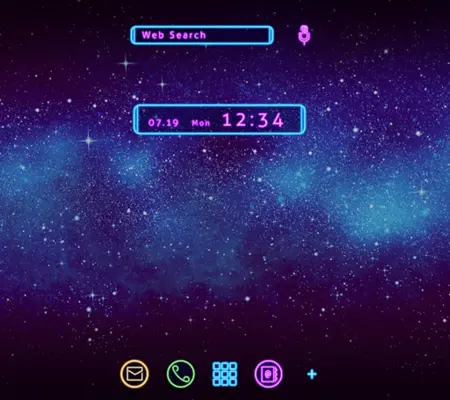 Neon Galaxy android App screenshot 4